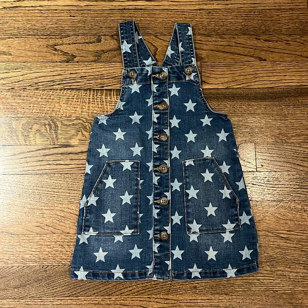 Wonder Nation star jean dress 3T